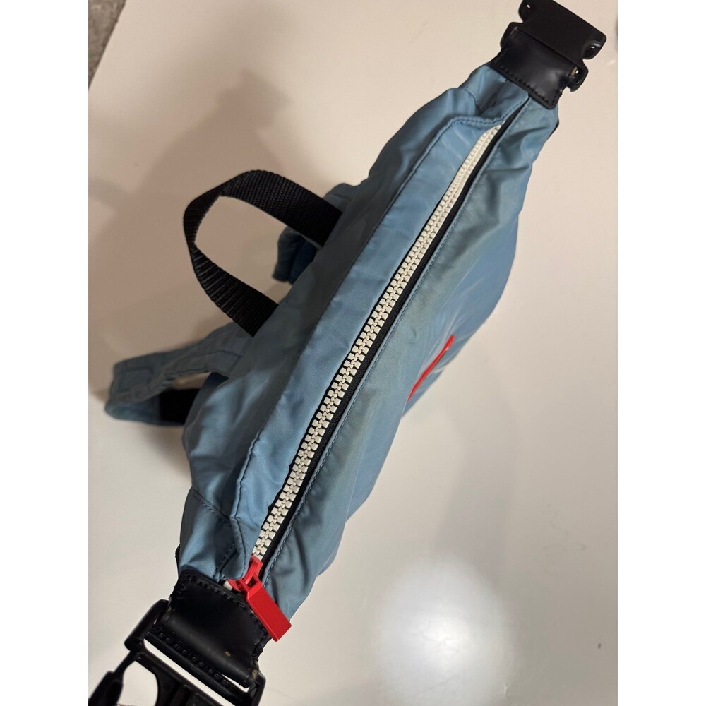 Hunter Original Top Clip Nylon Backpack Blue Waterproof Travel Bag - Picture 6 of 10